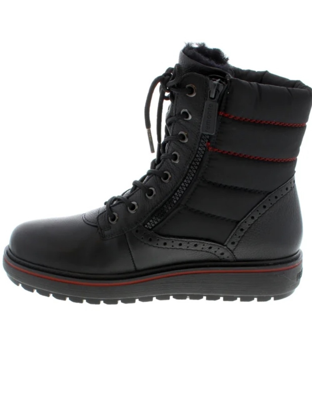 Remonte Women's Black Water-Resistant Winter Ankle Boots – Size - Picture 9 of 9